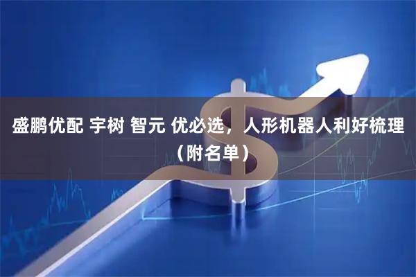 盛鹏优配 宇树 智元 优必选，人形机器人利好梳理（附名单）