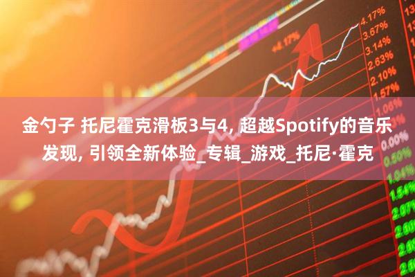 金勺子 托尼霍克滑板3与4, 超越Spotify的音乐发现, 引领全新体验_专辑_游戏_托尼·霍克